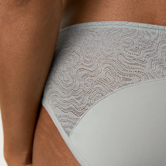 3 new unopened Saalt period underwear lace cute sexy design black pink gray - Picture 5 of 8